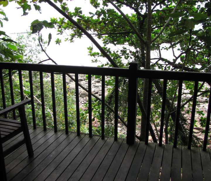 photo from the porch Treetop Cabin, Permai Rainforest Resort